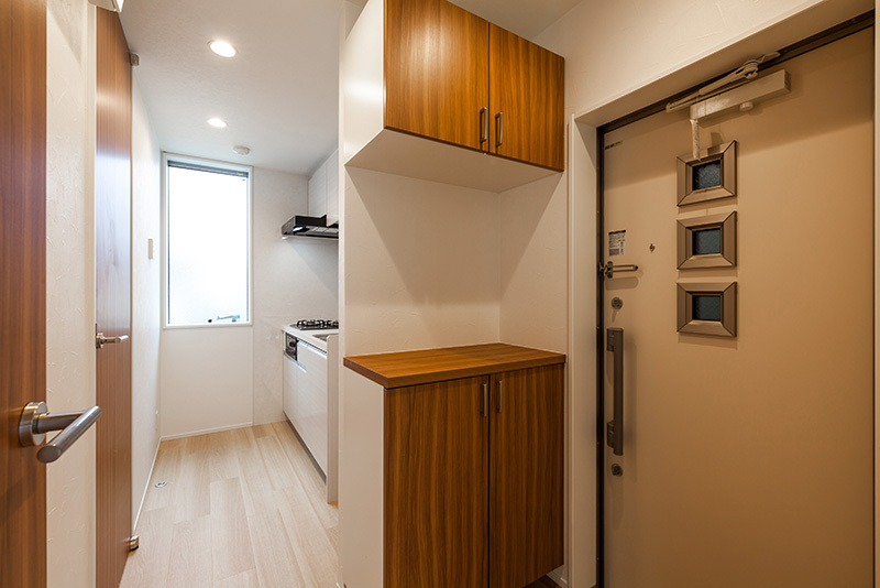 賃貸スペースの玄関